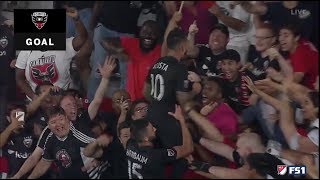 Sick play by Wayne Rooney DC United win in stoppage time [upl. by Joann452]