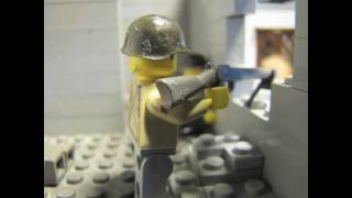 lego ww2 Battle of Ramelle [upl. by Lyris147]