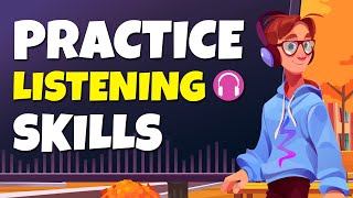 Practice English Listening for Beginners  Improve your Listening Skills every day [upl. by Willumsen]