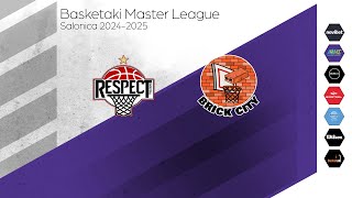 Basketaki Salonica Master  Respect Vs Brick City Salonica 3112024 [upl. by Custer]