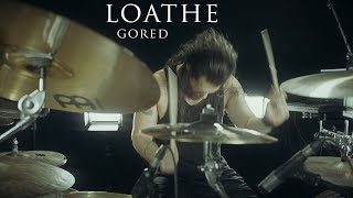 GORED  LOATHE DRUM PLAYTHROUGH BY KEVIN ALEXANDER [upl. by Naira]