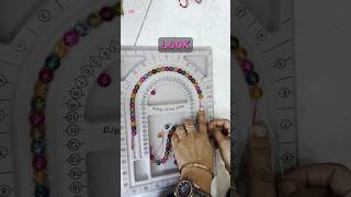 Mastering the Art of Bead Weaving Watch Threads Transform into Beautiful Beads [upl. by Ailsun405]