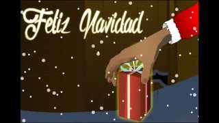 Tarjeta animada de Navidad [upl. by Auqinahs]