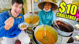 Vietnam 10 Street Food Challenge NONSTOP Vietnamese Food Tour in Hội An [upl. by Jarid]