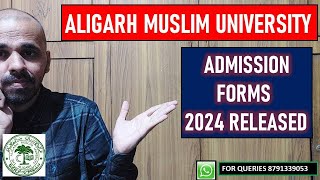 AMU application forms 2024 released I AMU admission forms 2024 I amu admission 2024 [upl. by Aime968]