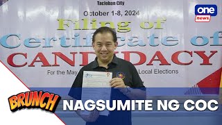 Brunch  Romualdez files COC for reelection in Leyte [upl. by Lucienne]