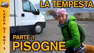 🚐 Viaggi in Camper 🇮🇹 🌍 PISOGNE BS lago dIseo PARTE 1 La tempesta [upl. by Nylrem]