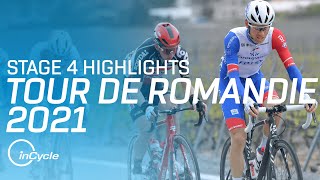 Tour de Romandie 2021  Stage 4 Highlights  inCycle [upl. by Audry]