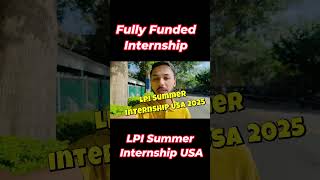 LPI Internship USA 2025  How to Apply for USA Internship 2025  Apply for USA Internship USAVISA [upl. by Kipper813]