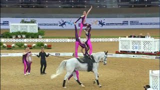 CVI Doha 2015  Team Lütisburg  Free Style Round2  Swiss Vaulters [upl. by Dinin463]