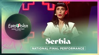 Konstrakta  In Corpore Sano  Serbia 🇷🇸  National Final Performance  Eurovision 2022 [upl. by Ahsimac911]