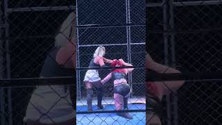 GCW wrestling cage match [upl. by Mandle445]