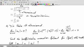 Analysis Konvergenz von Reihen [upl. by Christophe]