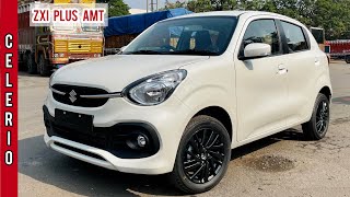 2022 Maruti Suzuki Celerio  New Celerio Zxi Plus Amt 🔥 Top Model  Most Detailed Walkaround Video [upl. by Marvel]