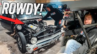 The NOVA gets a New Aluminum 540ci Big Block It Sounds HEALTHY [upl. by Hajar]