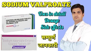 Sodium valproate tablet  Sodium valproate gastro resistant tablet ip 200 mg  Valparin tablet [upl. by Anwat933]