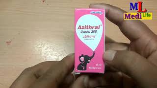 Azithral 200mg Full Review usesDoges  in Hindi काशी सर्दी बुखार के लिए एंटीमेटिक। [upl. by Manchester199]