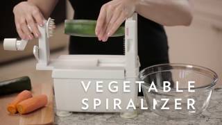 How to Use a Spiralizer [upl. by Honoria]