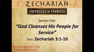 God Cleanses His People for Service January 24 2021 [upl. by Sylvan680]