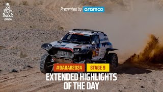 Extended highlights of Stage 9 presented by Aramco  Dakar2024 [upl. by Latsyrcal]