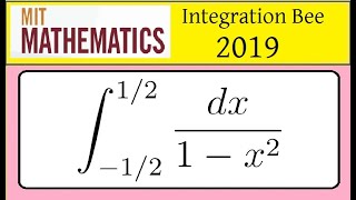 🐝MIT Intégration Bee 2019 qualifying exam problem 04 Concours de Calculs dintégrales qualifiers [upl. by Macmillan]