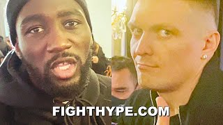 TERENCE CRAWFORD PREDICTS LOMACHENKO VS COMMEY USYK quotVERY FEELquot REACTION TO WEIGHIN [upl. by Sibell]