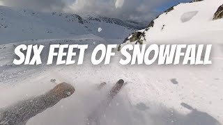 Skiing the Whistler Blackcomb Alpine after the Storm of the Decade [upl. by Ehr11]