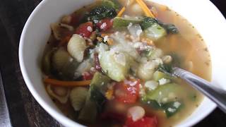 Olive Gardens Minestrone Soup Dupe [upl. by Ydieh]