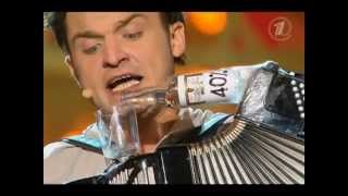 How Russians Play the Accordian Vodka Style [upl. by Ynohtnaed807]