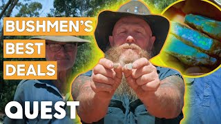 The Bushmens Best Opal Haggles amp Deals  Outback Opal Hunters [upl. by Narmi]