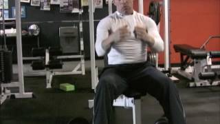 Vince Girondas DB Incline Chest Press [upl. by Orfield996]