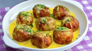 Une recette végétarienne même pour amateurs de viande  des boulettes daubergine Savoureuxtv [upl. by Junius3]