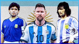 Las SEIS FINALES de ARGENTINA EN EL MUNDIAL ⚽🏆 [upl. by Georgeta339]