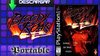 Descargar Bloody Roar portable Ps1 para PC 2015 [upl. by Aneelahs]