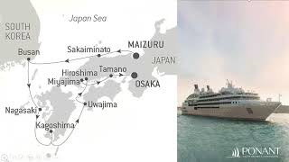 PONANT Destination Focus Japan and surrounding islands [upl. by Wilbert]