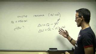 Transformacion ISOCORA termodinamica TECNOLOGIA [upl. by Caitrin]