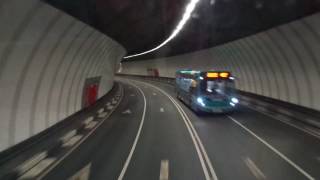 The Mersey Tunnels connect Liverpool with the Wirral Peninsula under the River Mersey [upl. by Florian]