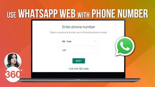 Log in to WhatsApp Web With Your Phone Number How to Do It [upl. by Thurman]