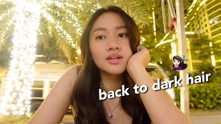 Vlogmas Day 07 Hair Makeover  Errands in Manila [upl. by Ydurt]