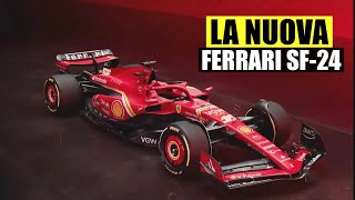 PRESENTATA LA NUOVA FERRARI F1 2024 SF24 ECCO LE PRIME ESLUSIVE FOTO E LE NOTITÀ TECNICHE [upl. by Mistrot712]