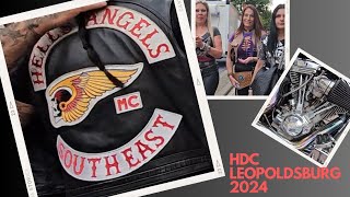 Hells Angels at HDC Leopoldsburg 2024 🔥🚨 [upl. by Pete127]