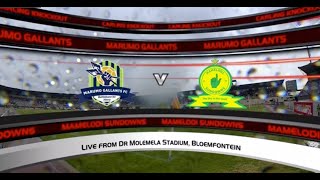 Marumo Gallants v Mamelodi Sundowns  Road to the semifinals  Carling Knockout [upl. by Siffre]