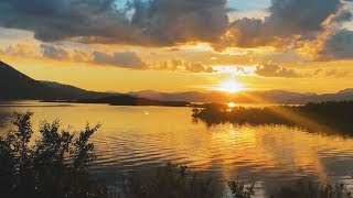 Midnight sun in Abisko Swedish Lapland [upl. by Philan]