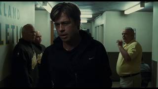 MoneyballBest sceneBrad PittBilly BeaneChris PrattScott HattebergPhilip Seymour Hoffman [upl. by Laine]