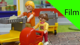 Playmobil Film deutsch Einkaufen  Kinderfilm  Kinderserie von Familie Jansen [upl. by Nivrae]