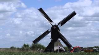 Windmills of Kinderdijk in spring  Molens Kinderdijk in de lente [upl. by Aissela453]