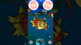 Omg 100iv ✨Ferroseed in pokemon go pokemon soparstart 100iv shotesfeed [upl. by Ettezzus984]