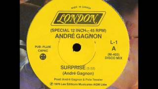 André Gagnon  Surprise 1976 12quot vinyl [upl. by Anilad]