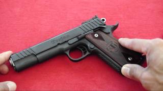 STI TROJAN 50 1911 9MM REVIEW [upl. by Aynatal]