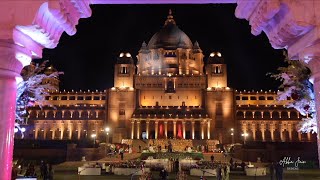 Umaid Bhawan Palace  Wedding Decor  Wedding in Jodhpur  98280 13888 [upl. by Oiluig]